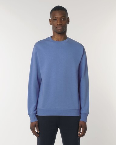 Matcher - Das Rundhals-Unisex-Sweatshirt aus French Terry - Bright Blue - XXL bedrucken, Art.-Nr. STSU799C0532X