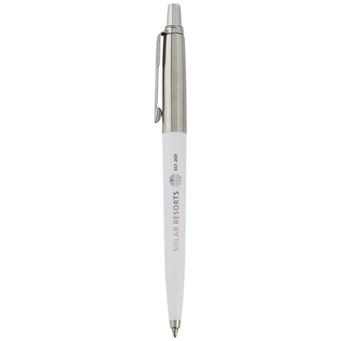 Parker Jotter Recycled Kugelschreiber (blaue Mine), weiss bedrucken, Art.-Nr. 10782301 Parker Jotter Recycled Kugelschreiber (blaue Mine), weiss bedrucken, Art.-Nr. 10782301