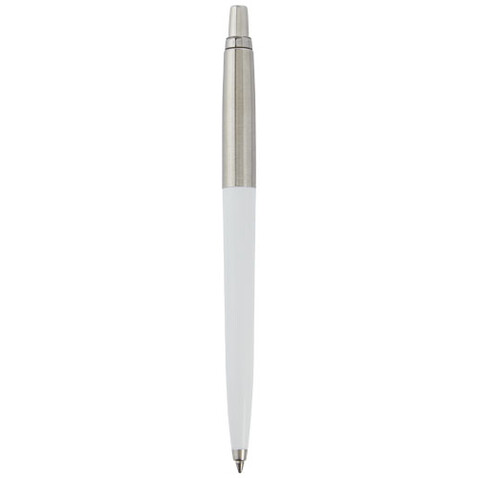 Parker Jotter Recycled Kugelschreiber (schwarze Mine), weiss bedrucken, Art.-Nr. 10786501 Parker Jotter Recycled Kugelschreiber (schwarze Mine), weiss bedrucken, Art.-Nr. 10786501