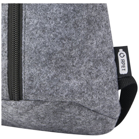 Felta Kühlrucksack aus GRS-recyceltem Filz 7 L, mittelgrau bedrucken, Art.-Nr. 21074282 Felta Kühlrucksack aus GRS-recyceltem Filz 7 L, mittelgrau bedrucken, Art.-Nr. 21074282