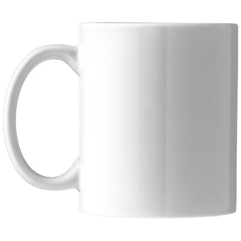 Bahia 330 ml Keramiktasse, weiss bedrucken, Art.-Nr. 10036400 Bahia 330 ml Keramiktasse, weiss bedrucken, Art.-Nr. 10036400