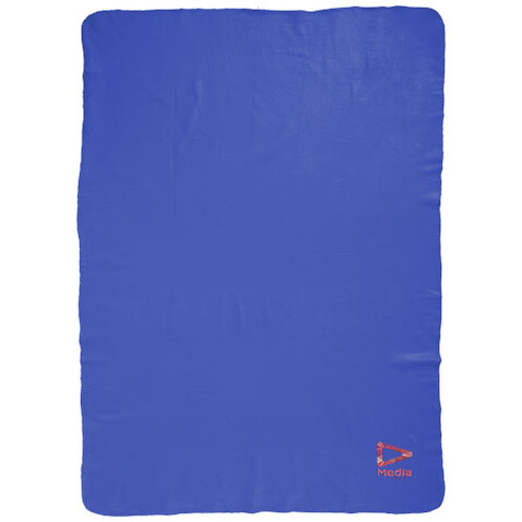 Huggy Fleecedecke mit Hülle 150 x 120 cm, royalblau bedrucken, Art.-Nr. 10016505 Huggy Fleecedecke mit Hülle 150 x 120 cm, royalblau bedrucken, Art.-Nr. 10016505