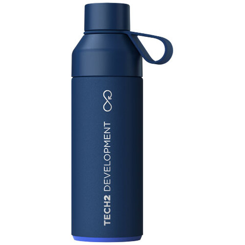 Ocean Bottle 500 ml vakuumisolierte Flasche, Ocean Blue2 bedrucken, Art.-Nr. 10075151