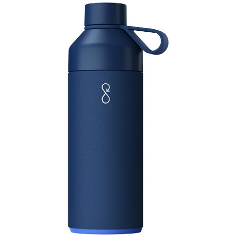 Big Ocean Bottle 1 L vakuumisolierte Flasche, Ocean Blue2 bedrucken, Art.-Nr. 10075351