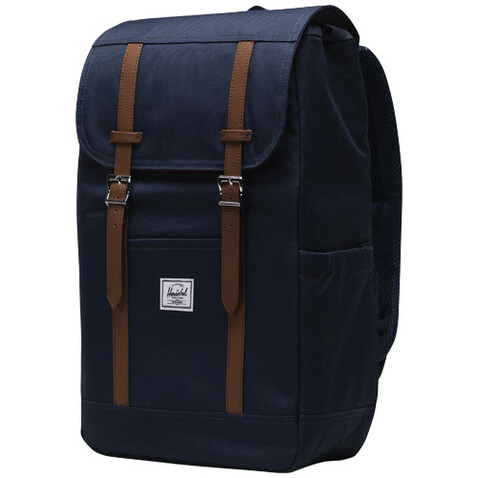 Herschel Retreat™ recycelter Laptop-Rucksack 23 L, navy bedrucken, Art.-Nr. 12069155
