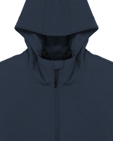 Stanley Discoverer - Die Herren-Softshelljacke mit Kapuze - French Navy - 5XL bedrucken, Art.-Nr. STJM158C7275X Stanley Discoverer - Die Herren-Softshelljacke mit Kapuze - French Navy - 5XL bedrucken, Art.-Nr. STJM158C7275X