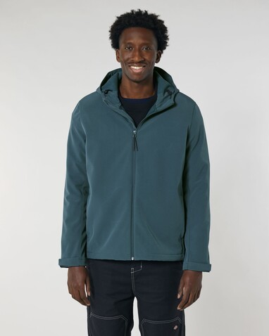 Stanley Discoverer - Die Herren-Softshelljacke mit Kapuze - Stargazer - XXL bedrucken, Art.-Nr. STJM158C7022X
