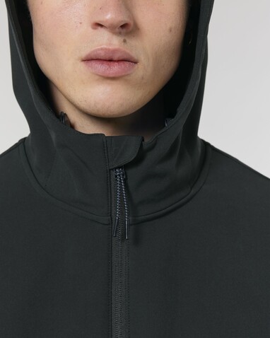 Stanley Discoverer - Die Herren-Softshelljacke mit Kapuze - Black - M bedrucken, Art.-Nr. STJM158C0021M Stanley Discoverer - Die Herren-Softshelljacke mit Kapuze - Black - M bedrucken, Art.-Nr. STJM158C0021M