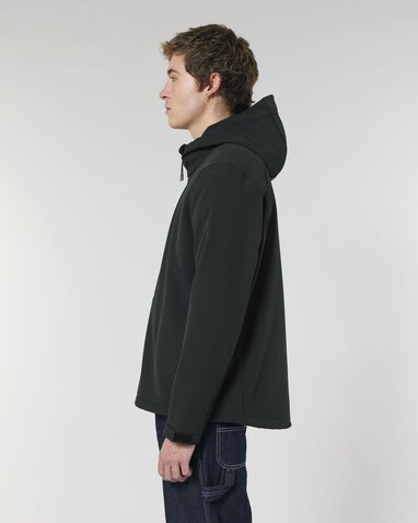 Stanley Discoverer - Die Herren-Softshelljacke mit Kapuze - Black - XXL bedrucken, Art.-Nr. STJM158C0022X