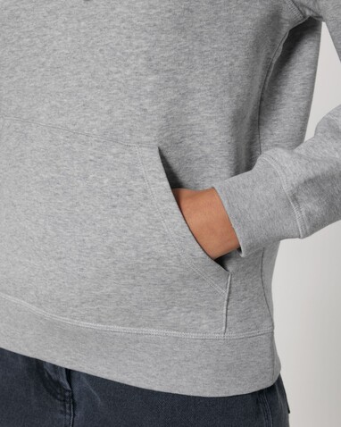 Drummer 2.0 - Der Unisex-Hoodie - Heather Grey - M bedrucken, Art.-Nr. STSU168C2501M