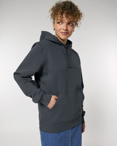 Drummer 2.0 - Der Unisex-Hoodie - India Ink Grey - 4XL bedrucken, Art.-Nr. STSU168C7154X