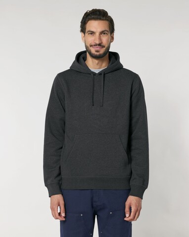 Drummer 2.0 - Der Unisex-Hoodie - Dark Heather Grey - XXL bedrucken, Art.-Nr. STSU168C6512X