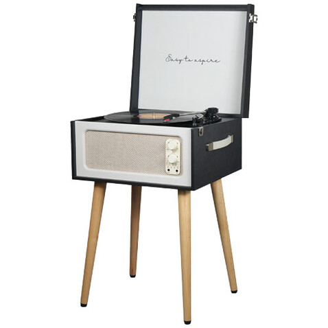 Prixton Detroit Vinyl-Plattenspieler, schwarz bedrucken, Art.-Nr. 1PA15990 Prixton Detroit Vinyl-Plattenspieler, schwarz bedrucken, Art.-Nr. 1PA15990
