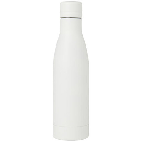 Vasa RCS-zertifizierte Kupfer-Vakuum Isolierflasche aus recyceltem Edelstahl, 500 ml, weiss bedrucken, Art.-Nr. 10073601 Vasa RCS-zertifizierte Kupfer-Vakuum Isolierflasche aus recyceltem Edelstahl, 500 ml, weiss bedrucken, Art.-Nr. 10073601