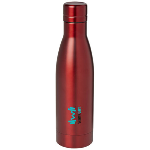 Vasa RCS-zertifizierte Kupfer-Vakuum Isolierflasche aus recyceltem Edelstahl, 500 ml, rot bedrucken, Art.-Nr. 10073621 Vasa RCS-zertifizierte Kupfer-Vakuum Isolierflasche aus recyceltem Edelstahl, 500 ml, rot bedrucken, Art.-Nr. 10073621