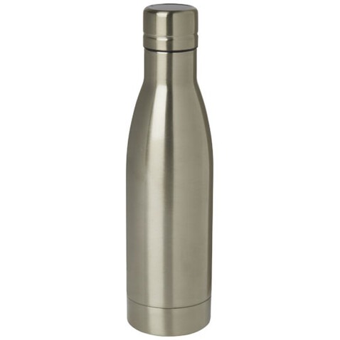 Vasa RCS-zertifizierte Kupfer-Vakuum Isolierflasche aus recyceltem Edelstahl, 500 ml, Titan bedrucken, Art.-Nr. 10073682 Vasa RCS-zertifizierte Kupfer-Vakuum Isolierflasche aus recyceltem Edelstahl, 500 ml, Titan bedrucken, Art.-Nr. 10073682