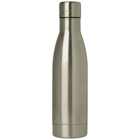 Vasa RCS-zertifizierte Kupfer-Vakuum Isolierflasche aus recyceltem Edelstahl, 500 ml, Titan bedrucken, Art.-Nr. 10073682 Vasa RCS-zertifizierte Kupfer-Vakuum Isolierflasche aus recyceltem Edelstahl, 500 ml, Titan bedrucken, Art.-Nr. 10073682
