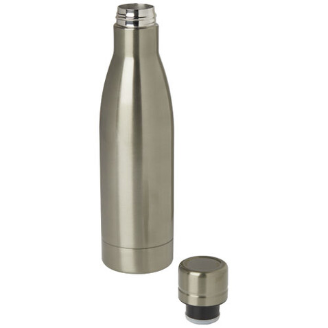 Vasa RCS-zertifizierte Kupfer-Vakuum Isolierflasche aus recyceltem Edelstahl, 500 ml, Titan bedrucken, Art.-Nr. 10073682 Vasa RCS-zertifizierte Kupfer-Vakuum Isolierflasche aus recyceltem Edelstahl, 500 ml, Titan bedrucken, Art.-Nr. 10073682