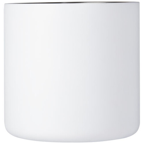 Bjorn RCS-zertifizierter Becher aus recyceltem Edelstahl mit Kupfer-Vakuumisolierung, 360 ml, weiss bedrucken, Art.-Nr. 10074001 Bjorn RCS-zertifizierter Becher aus recyceltem Edelstahl mit Kupfer-Vakuumisolierung, 360 ml, weiss bedrucken, Art.-Nr. 10074001