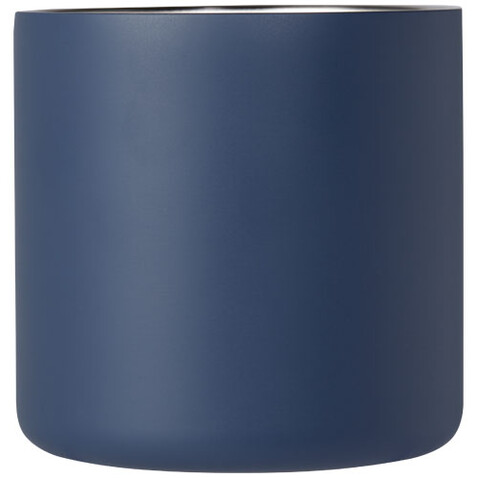Bjorn RCS-zertifizierter Becher aus recyceltem Edelstahl mit Kupfer-Vakuumisolierung, 360 ml, dunkelblau bedrucken, Art.-Nr. 10074055 Bjorn RCS-zertifizierter Becher aus recyceltem Edelstahl mit Kupfer-Vakuumisolierung, 360 ml, dunkelblau bedrucken, Art.-Nr. 10074055