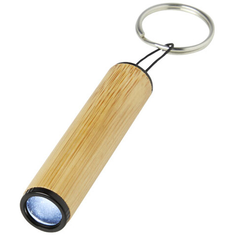 Cane Schlüsselring mit Licht, aus Bambus, natur bedrucken, Art.-Nr. 10456706 Cane Schlüsselring mit Licht, aus Bambus, natur bedrucken, Art.-Nr. 10456706
