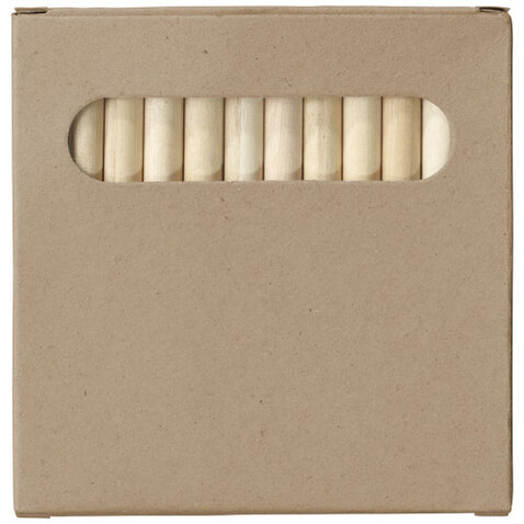 Artemaa Buntstift Malset, 12-teilig, natural bedrucken, Art.-Nr. 10783106