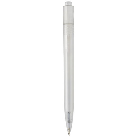 Thalaasa Kugelschreiber aus Ozean Plastik (schwarze Mine), weiss bedrucken, Art.-Nr. 10783501 Thalaasa Kugelschreiber aus Ozean Plastik (schwarze Mine), weiss bedrucken, Art.-Nr. 10783501