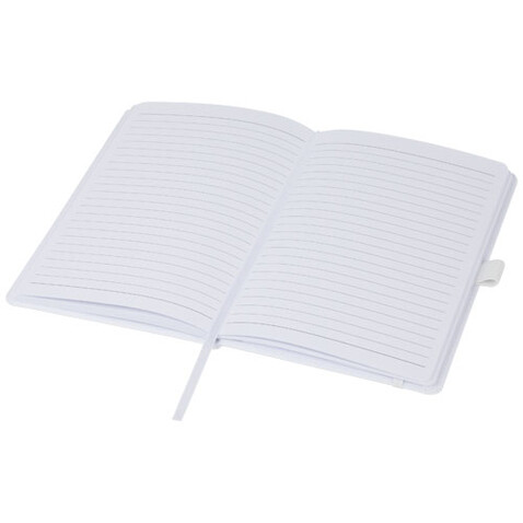 Thalaasa Hardcover Notizbuch aus Ozean Kunststoff, weiss bedrucken, Art.-Nr. 10784601 Thalaasa Hardcover Notizbuch aus Ozean Kunststoff, weiss bedrucken, Art.-Nr. 10784601