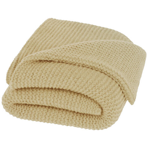 Suzy GRS Strickdecke, 150 x 120 cm, beige bedrucken, Art.-Nr. 11333602 Suzy GRS Strickdecke, 150 x 120 cm, beige bedrucken, Art.-Nr. 11333602