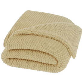 Suzy GRS Strickdecke, 150 x 120 cm, beige bedrucken, Art.-Nr. 11333602