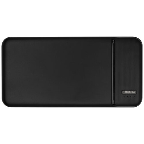 Loop 10.000 mAh Powerbank aus recyceltem Kunststoff, schwarz bedrucken, Art.-Nr. 12432190 Loop 10.000 mAh Powerbank aus recyceltem Kunststoff, schwarz bedrucken, Art.-Nr. 12432190