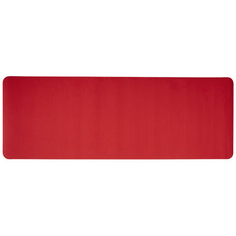 Virabha Yogamatte aus recyceltem TPE, rot bedrucken, Art.-Nr. 12703721 Virabha Yogamatte aus recyceltem TPE, rot bedrucken, Art.-Nr. 12703721