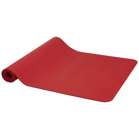 Virabha Yogamatte aus recyceltem TPE, rot bedrucken, Art.-Nr. 12703721 Virabha Yogamatte aus recyceltem TPE, rot bedrucken, Art.-Nr. 12703721