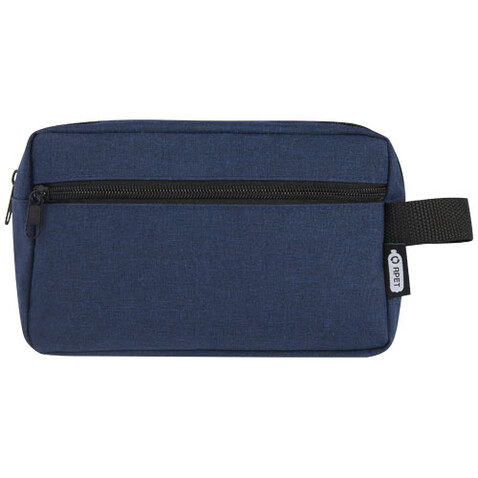 Ross GRS RPET Kulturbeutel, 1,5 l, heather navy bedrucken, Art.-Nr. 13004755 Ross GRS RPET Kulturbeutel, 1,5 l, heather navy bedrucken, Art.-Nr. 13004755