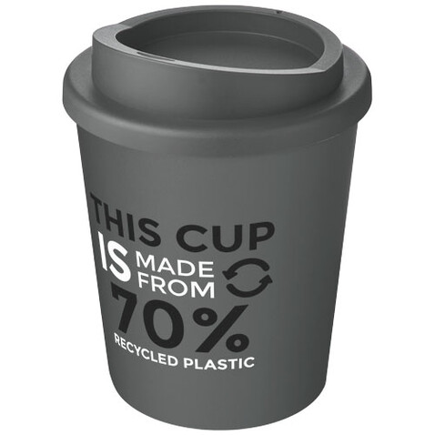 Americano® Espresso Eco 250 ml recycelter Isolierbecher, grau bedrucken, Art.-Nr. 21045482 Americano® Espresso Eco 250 ml recycelter Isolierbecher, grau bedrucken, Art.-Nr. 21045482