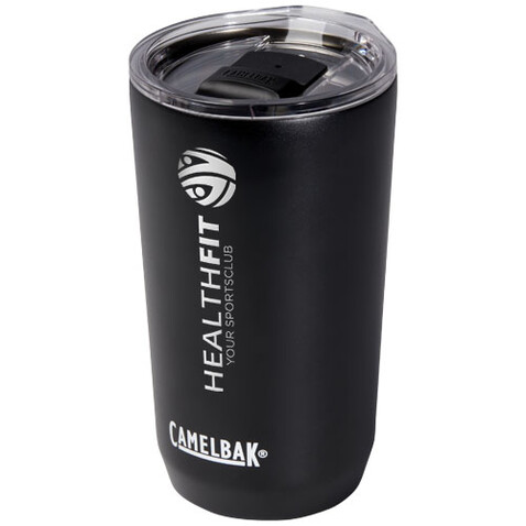CamelBak® Horizon vakuumisolierter Trinkbecher, 500 ml, schwarz bedrucken, Art.-Nr. 10074690 CamelBak® Horizon vakuumisolierter Trinkbecher, 500 ml, schwarz bedrucken, Art.-Nr. 10074690