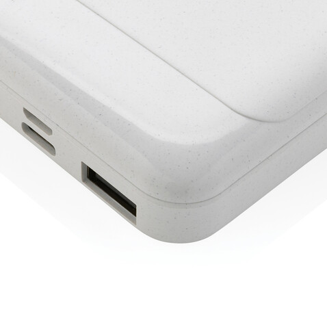 5.000mAh Powerbank aus RCS recyceltem Kunststoff weiß bedrucken, Art.-Nr. P322.613 5.000mAh Powerbank aus RCS recyceltem Kunststoff weiß bedrucken, Art.-Nr. P322.613