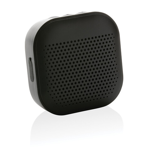 Soundbox 3W Lautsprecher aus RCS recyceltem Kunststoff schwarz bedrucken, Art.-Nr. P329.971 Soundbox 3W Lautsprecher aus RCS recyceltem Kunststoff schwarz bedrucken, Art.-Nr. P329.971