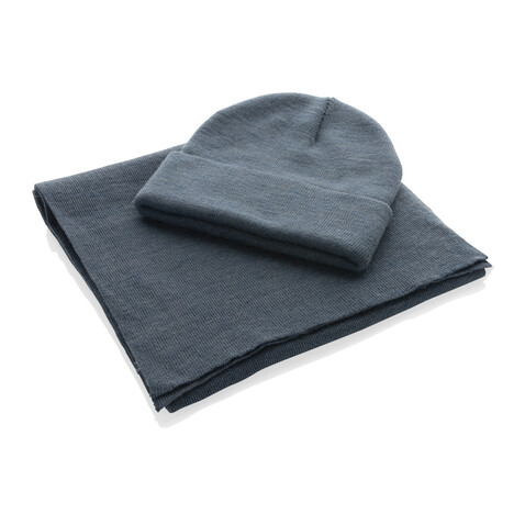 Elles AWARE™ Polylana® Schal 180x30cm Sage blue bedrucken, Art.-Nr. P453.005 Elles AWARE™ Polylana® Schal 180x30cm Sage blue bedrucken, Art.-Nr. P453.005