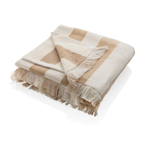 Ukiyo Aware™ Yukari XL Strandtuch 100x180cm braun bedrucken, Art.-Nr. P453.839