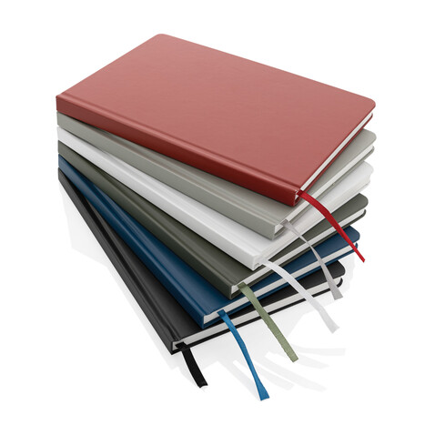 A5 Impact Steinpaper Hardcover Notizbuch schwarz bedrucken, Art.-Nr. P774.351 A5 Impact Steinpaper Hardcover Notizbuch schwarz bedrucken, Art.-Nr. P774.351