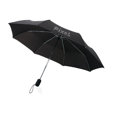 Swiss Peak AWARE™ Traveller 21" Automatikschirm schwarz bedrucken, Art.-Nr. P850.481 Swiss Peak AWARE™ Traveller 21" Automatikschirm schwarz bedrucken, Art.-Nr. P850.481