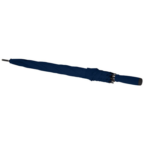 Niel 23" Automatikregenschirm aus recyceltem PET, navy bedrucken, Art.-Nr. 10941855 Niel 23" Automatikregenschirm aus recyceltem PET, navy bedrucken, Art.-Nr. 10941855