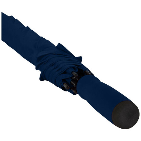 Niel 23" Automatikregenschirm aus recyceltem PET, navy bedrucken, Art.-Nr. 10941855 Niel 23" Automatikregenschirm aus recyceltem PET, navy bedrucken, Art.-Nr. 10941855