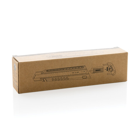 Nachfüllbares RCS Abbrechmesser mit Soft-Grip gelb bedrucken, Art.-Nr. P215.176 Nachfüllbares RCS Abbrechmesser mit Soft-Grip gelb bedrucken, Art.-Nr. P215.176