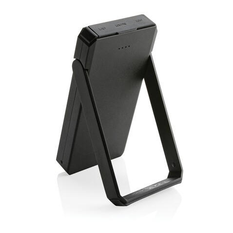 Skywave 10000mAh Solarpowerbank aus RCS recycelt. Kunststoff schwarz bedrucken, Art.-Nr. P322.341 Skywave 10000mAh Solarpowerbank aus RCS recycelt. Kunststoff schwarz bedrucken, Art.-Nr. P322.341