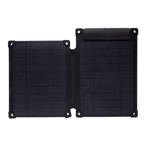 Solarpulse 10W tragbares Solarmodul aus RCS rPlastik schwarz bedrucken, Art.-Nr. P323.061 Solarpulse 10W tragbares Solarmodul aus RCS rPlastik schwarz bedrucken, Art.-Nr. P323.061