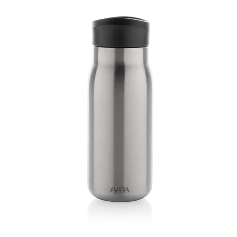 Avira Ain 150ml Reiseflasche aus RCS rec. Stainless-Steel silber bedrucken, Art.-Nr. P438.052 Avira Ain 150ml Reiseflasche aus RCS rec. Stainless-Steel silber bedrucken, Art.-Nr. P438.052