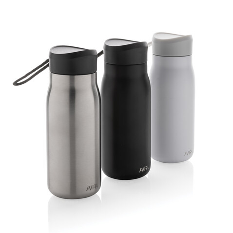 Avira Ain 150ml Reiseflasche aus RCS rec. Stainless-Steel silber bedrucken, Art.-Nr. P438.052 Avira Ain 150ml Reiseflasche aus RCS rec. Stainless-Steel silber bedrucken, Art.-Nr. P438.052
