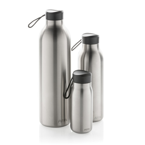 Avira Ain 150ml Reiseflasche aus RCS rec. Stainless-Steel silber bedrucken, Art.-Nr. P438.052 Avira Ain 150ml Reiseflasche aus RCS rec. Stainless-Steel silber bedrucken, Art.-Nr. P438.052